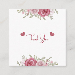 Carte D'accompagnement Automne Rustique Bourgogne Calligraphie Plat Maria