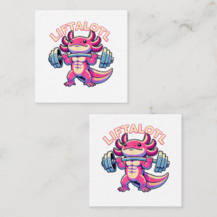 Carte D'accompagnement Axolotl LIFTALOTL