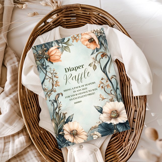 Carte D'accompagnement Baby in Bloom Fleur sauvage (Créateur téléchargé)