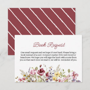 Carte D'accompagnement Baby in Bloom Livres for Baby Books Demande