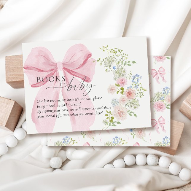 Carte D'accompagnement Baby in Bloom Réserver Demander Baby shower de la  (Créateur téléchargé)