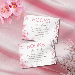 Carte D'accompagnement Baby shower Baby Bloom Livres pour Baby Card