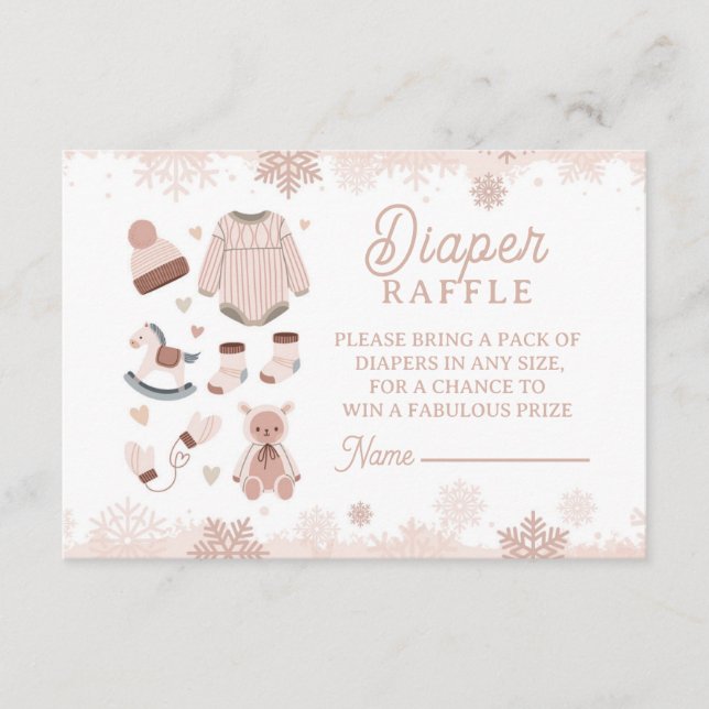Carte D'accompagnement Baby shower de calciné à froid neutre à l'extérieu (Devant)