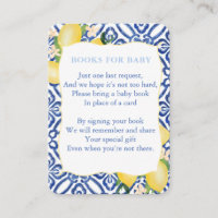 Baby shower De Citrons Pour Garçon Apportez Une Bi