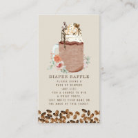 Baby shower de frai de couches Fleurs de café glac