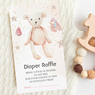 Carte D'accompagnement Baby shower de jouets pour bébé en aquarelle migno