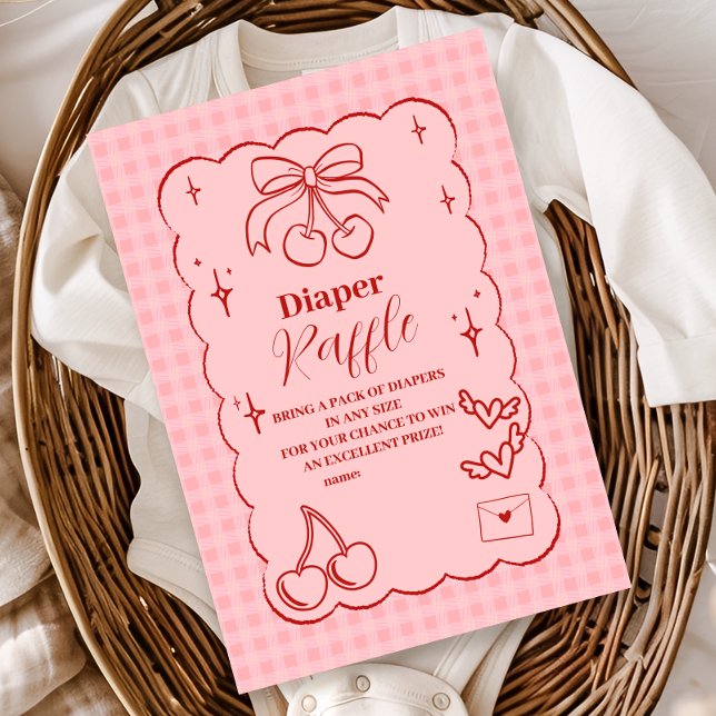 Carte D'accompagnement Baby shower de plongeur de gribouillis de Doodle C (Créateur téléchargé)
