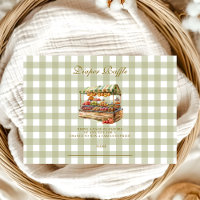 Baby shower des fermiers verts Diapper Raffle