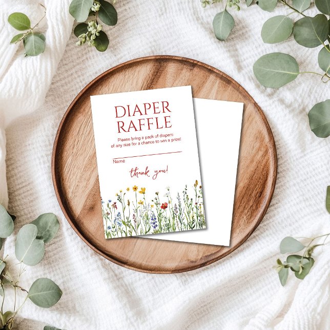 Carte D'accompagnement Baby shower des fleurs de printemps de carafe (Créateur téléchargé)