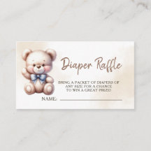 Baby shower d'ours en peluche Aquarelle Raffin