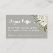 Baby shower floral gris chic Repas de