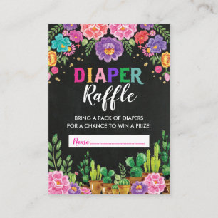 Carte D'accompagnement Baby shower mexicain de la fleur de fleur de la fl