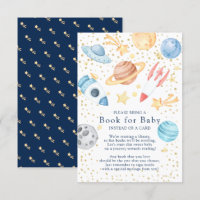 Baby shower pour garçons de l'espace extra-atmosph