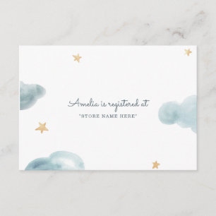 Carte D'accompagnement Baby shower Sweet Dreams