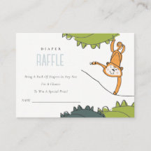 Baby shower tropical de carafe de singe sauvage