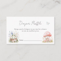 Baby shower Whimsical Enchanted Fleur sauvage Fair