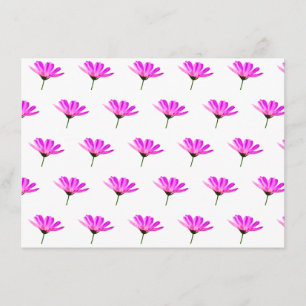 Carte D'accompagnement Baise rose