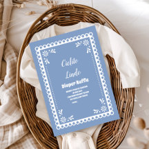 Barre Diapper Cielito Lindo Mexicaine Bleue