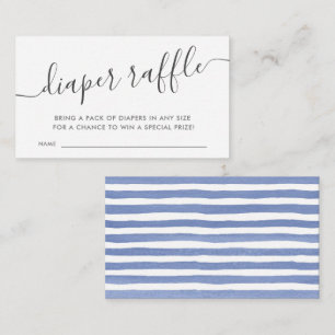 Carte D'accompagnement Barreau bleu moderne pour bébé