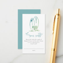 Bébé à bord Surfboard Planche Raffle Garçon Douche