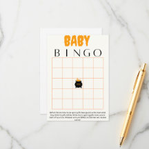 Bébé brassage de bingo jeu de baby shower