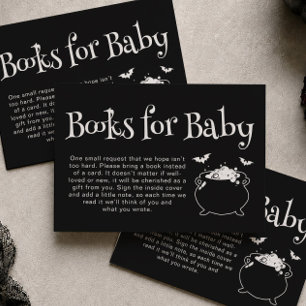 Carte D'accompagnement Bébé brassant des livres pour bébé pour la baby sh