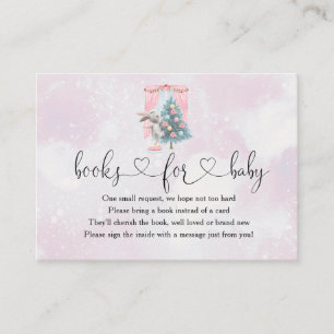 Carte D'accompagnement Bébé C'est froid dehors Baby shower d'hiver fille