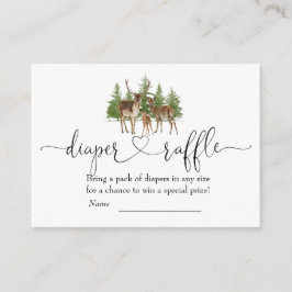 Carte D'accompagnement Bébé C'est froid hors de la couche Raffle