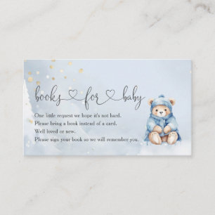Carte D'accompagnement Bébé C'est froid Hors des livres d'ours pour bébé