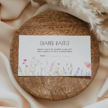 Bébé en fleur Élégant Fleur sauvage Déchets Raffle