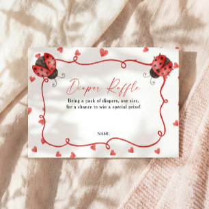 Carte D'accompagnement Bébé Love Bug Shower à Couches