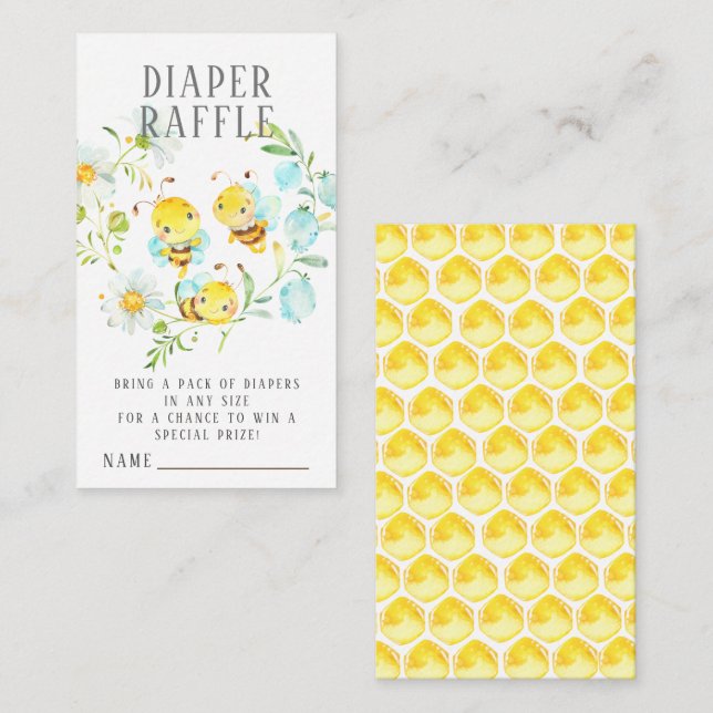Carte D'accompagnement Bientôt la Famille d'abeilles de 3 Bébé Déchets Ra (Devant / Derrière)