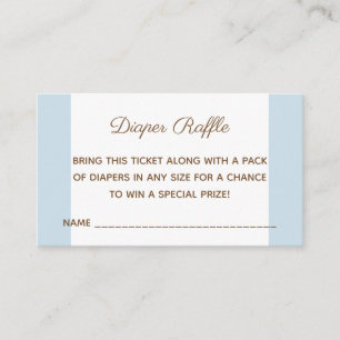 Carte D'accompagnement Billet baby shower Bear Diaper