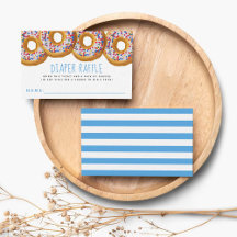 Billet de Baby shower de beigne à saupoudrer moder