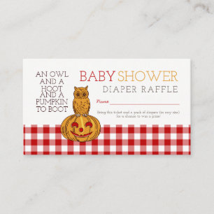 Carte D'accompagnement Billet de chèvre citrouille & En vichy bébé au che