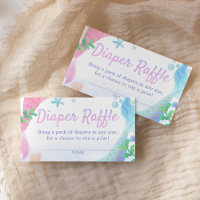 Billet de rabat au Baby shower de sirène