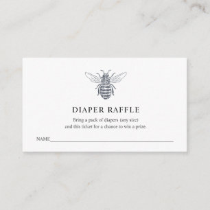 Carte D'accompagnement Billet de rabat de la couche d'abeille pour Baby s