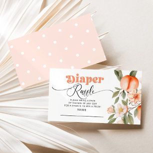 Carte D'accompagnement Billet de tirage au sort de baby shower de pêche