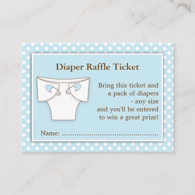 Carte D'accompagnement Billet rabat Baby shower Bleu Garçon Insertion (Devant)