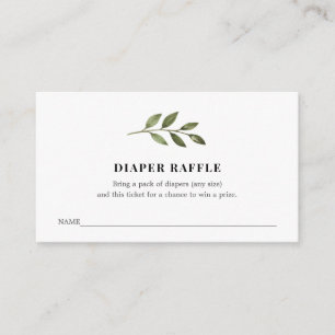 Carte D'accompagnement Billet rabat pour Baby shower