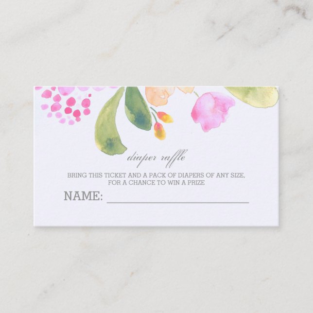 Carte D'accompagnement Billets de rousseur de couches (Devant)