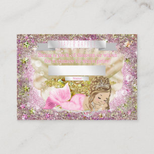 Carte D'accompagnement Billets de rousseur de sirène