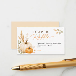 Carte D'accompagnement Billets de tombola de couches pour Baby Shower Cit