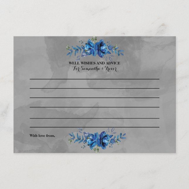 Carte D'accompagnement Bloom & Blossom : Votre guide floral des conseils (Devant)