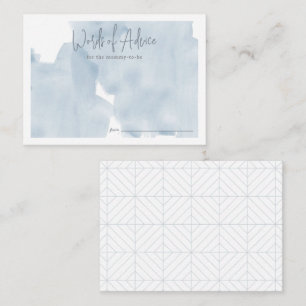 Carte D'accompagnement Blue Sky Cloud 9 Conseil Baby shower