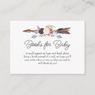 Carte D'accompagnement Boho Dream Catcher Books for Baby Encape Card