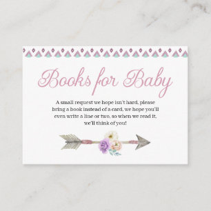 Carte D'accompagnement Boho Dreamcatcher Books for Baby Encape Card