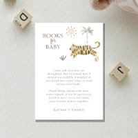 Boho Safari Baby shower Aquarelle Livres Pour Bébé