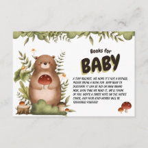 Bois vert ours de bois livres fantaisie pour bébé