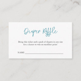 Carte D'accompagnement Boîtier à roulettes simple Baby shower